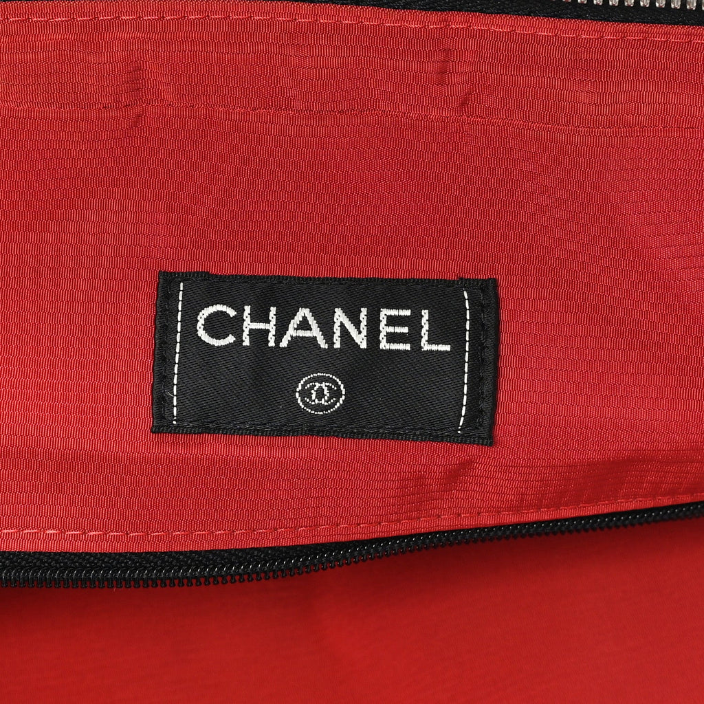 Chanel Nylon Travel Backpack Black