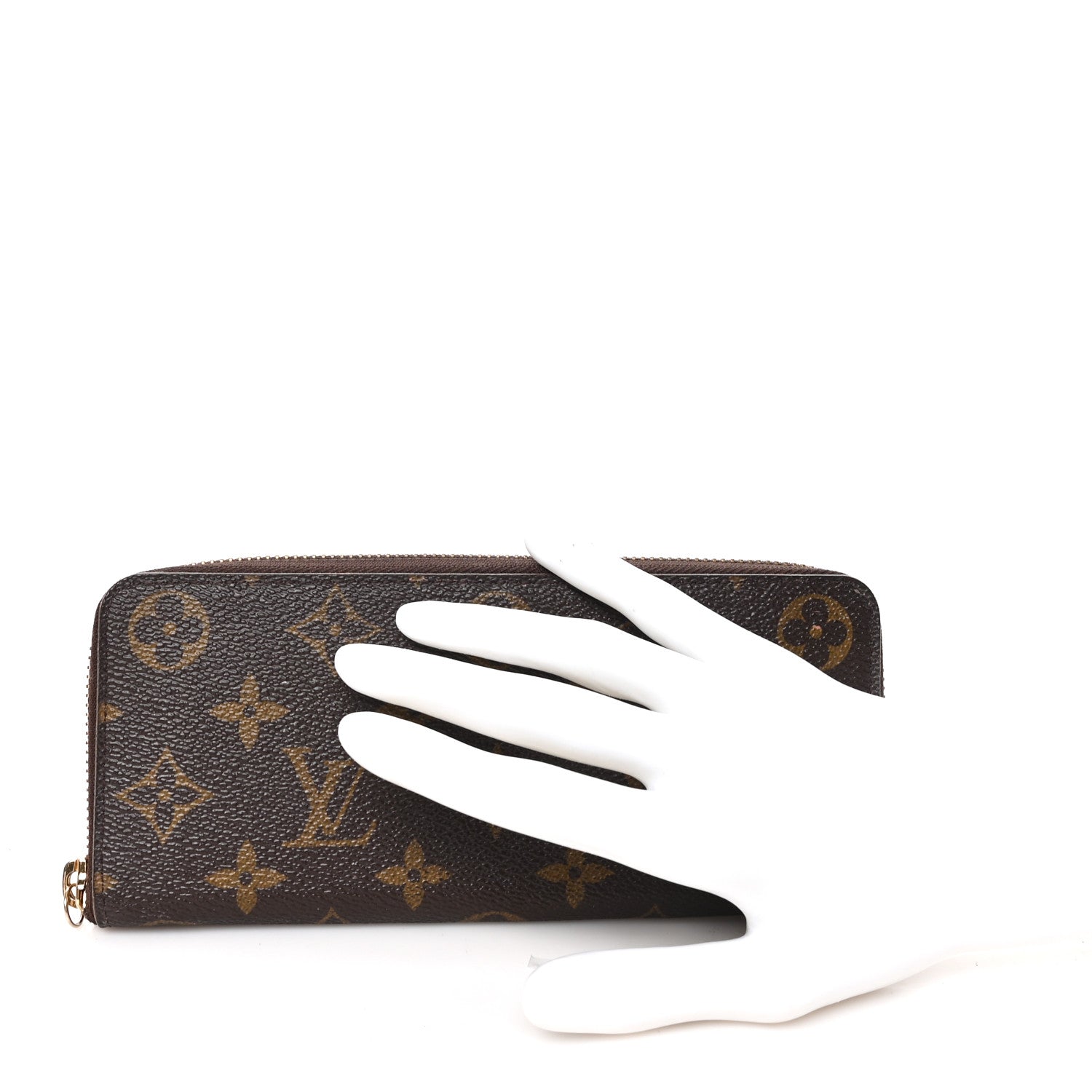 Louis Vuitton Monogram Clemence Wallet Rose Ballerine