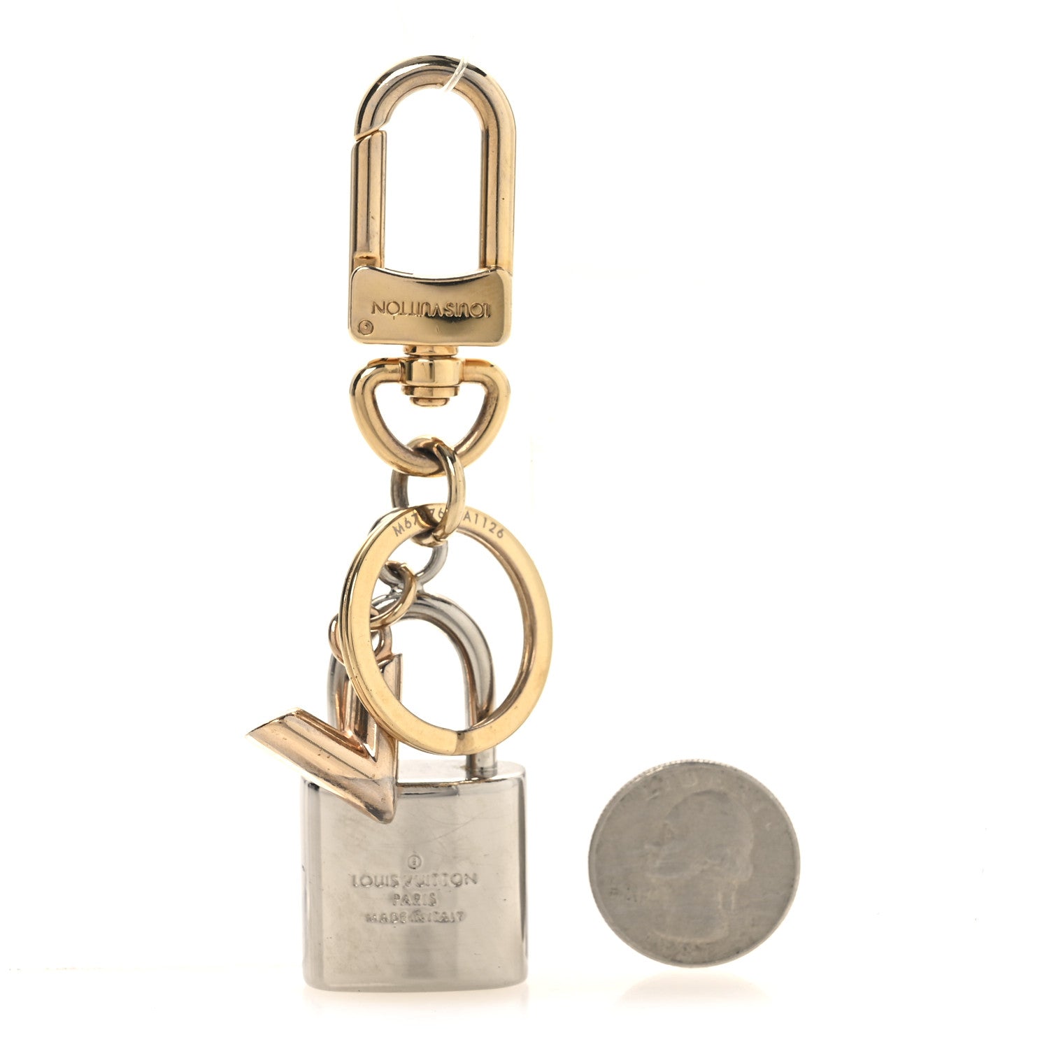 Louis Vuitton Kaleido V Bag Charm Key Holder