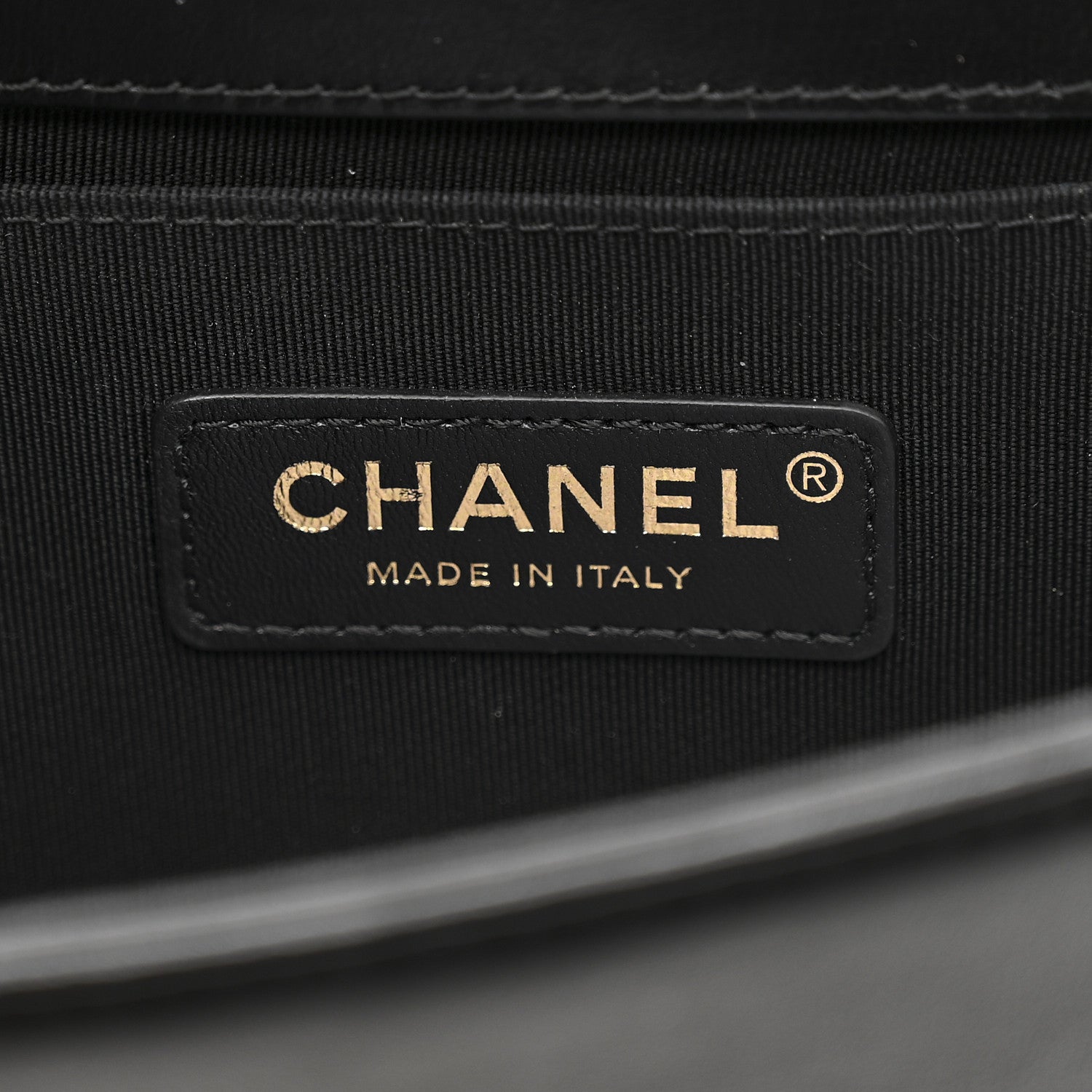Chanel Fabric Chevron Braided Small Boy Flap Black White