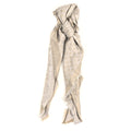 Louis Vuitton Silk Lurex Wool Monogram Shine Shawl Charcoal Greige