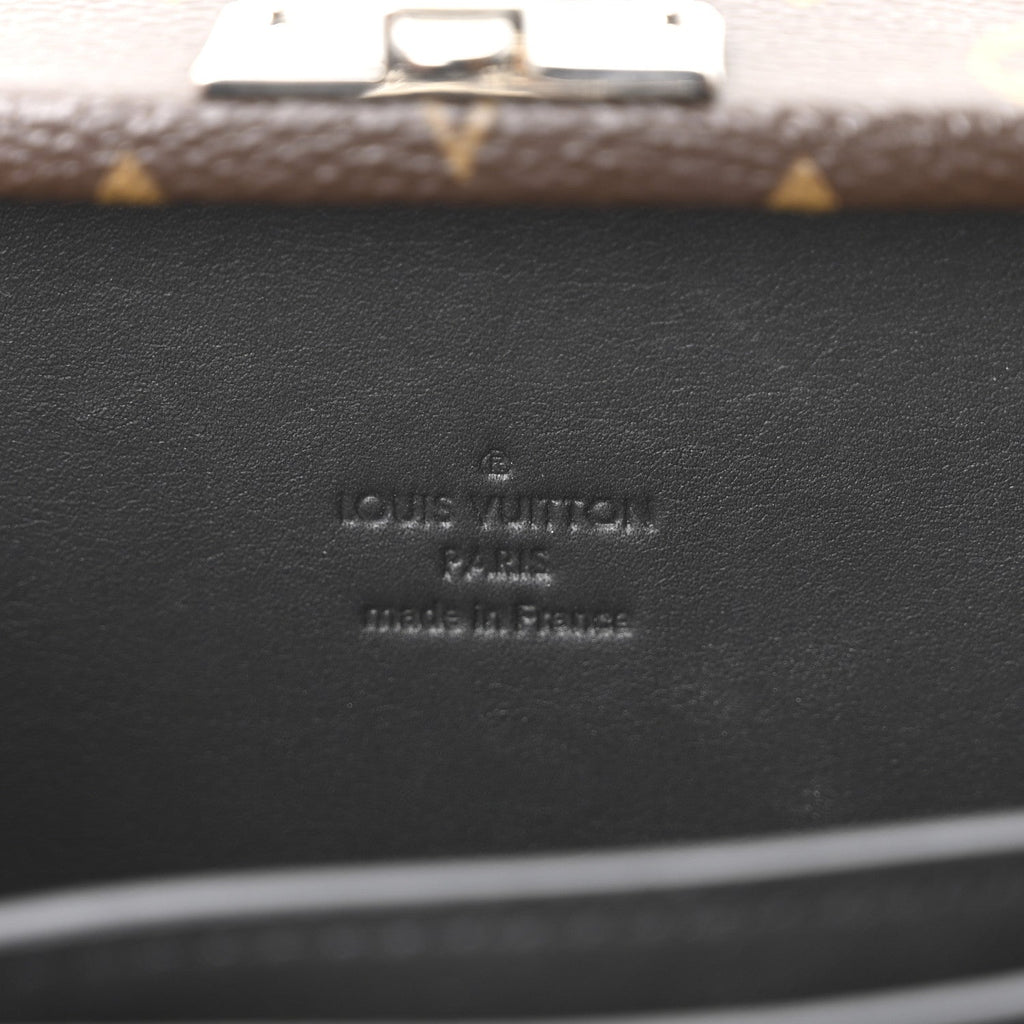 Louis Vuitton Monogram Wallet Trunk Black