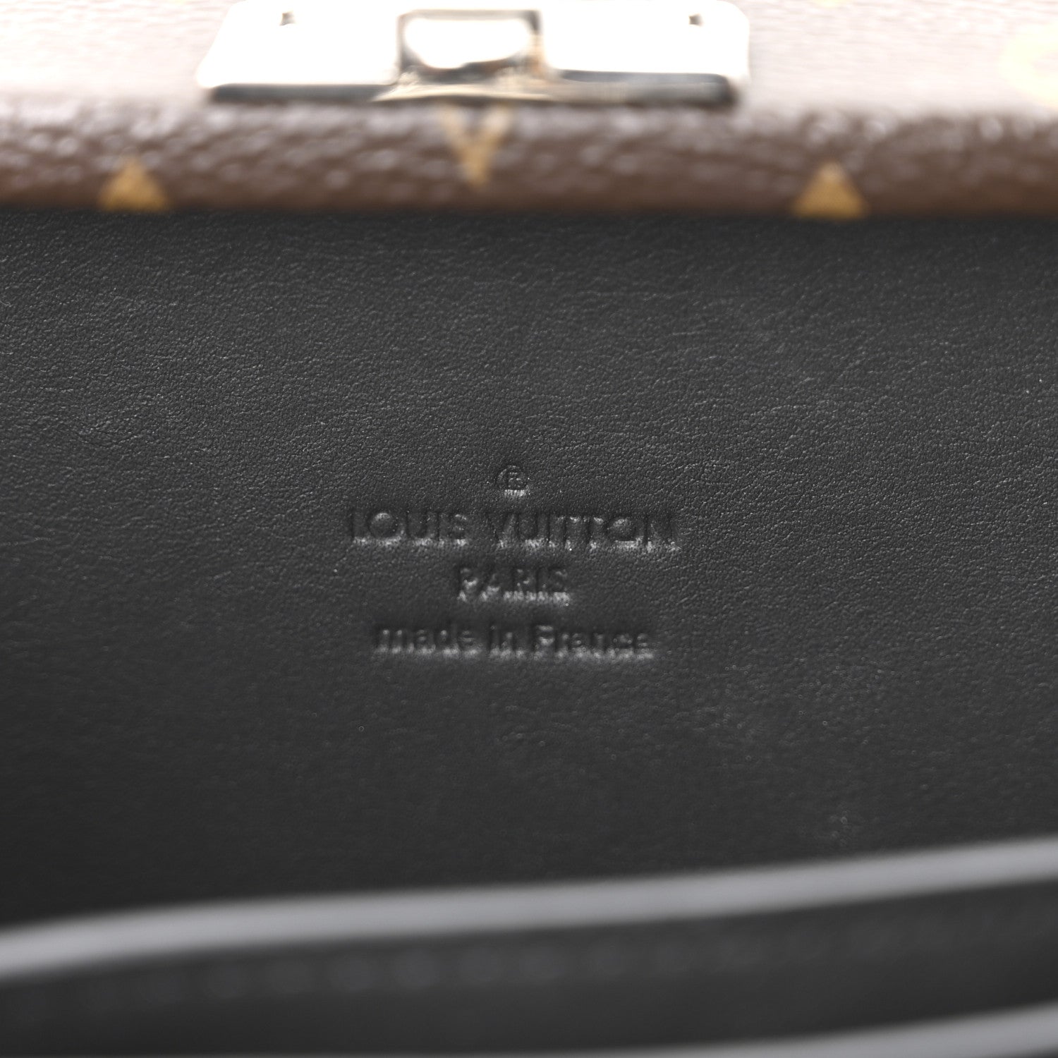 Louis Vuitton Monogram Wallet Trunk Black