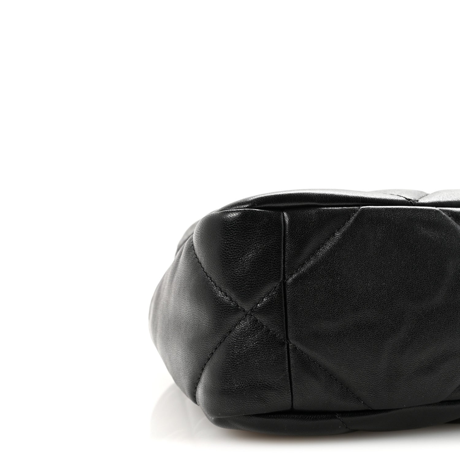 Chanel Lambskin Quilted Medium Chanel 19 Flap Black