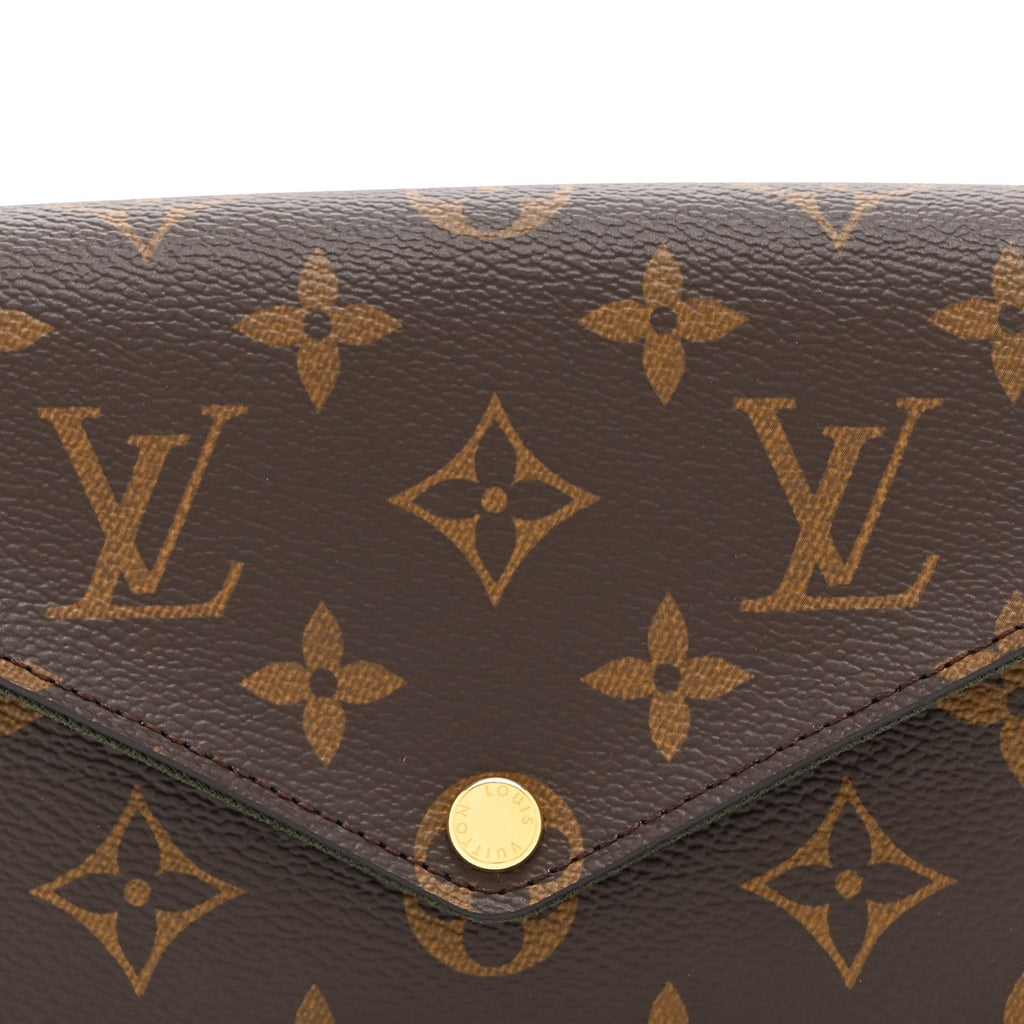 Louis Vuitton Monogram Felicie Strap & Go Kaki