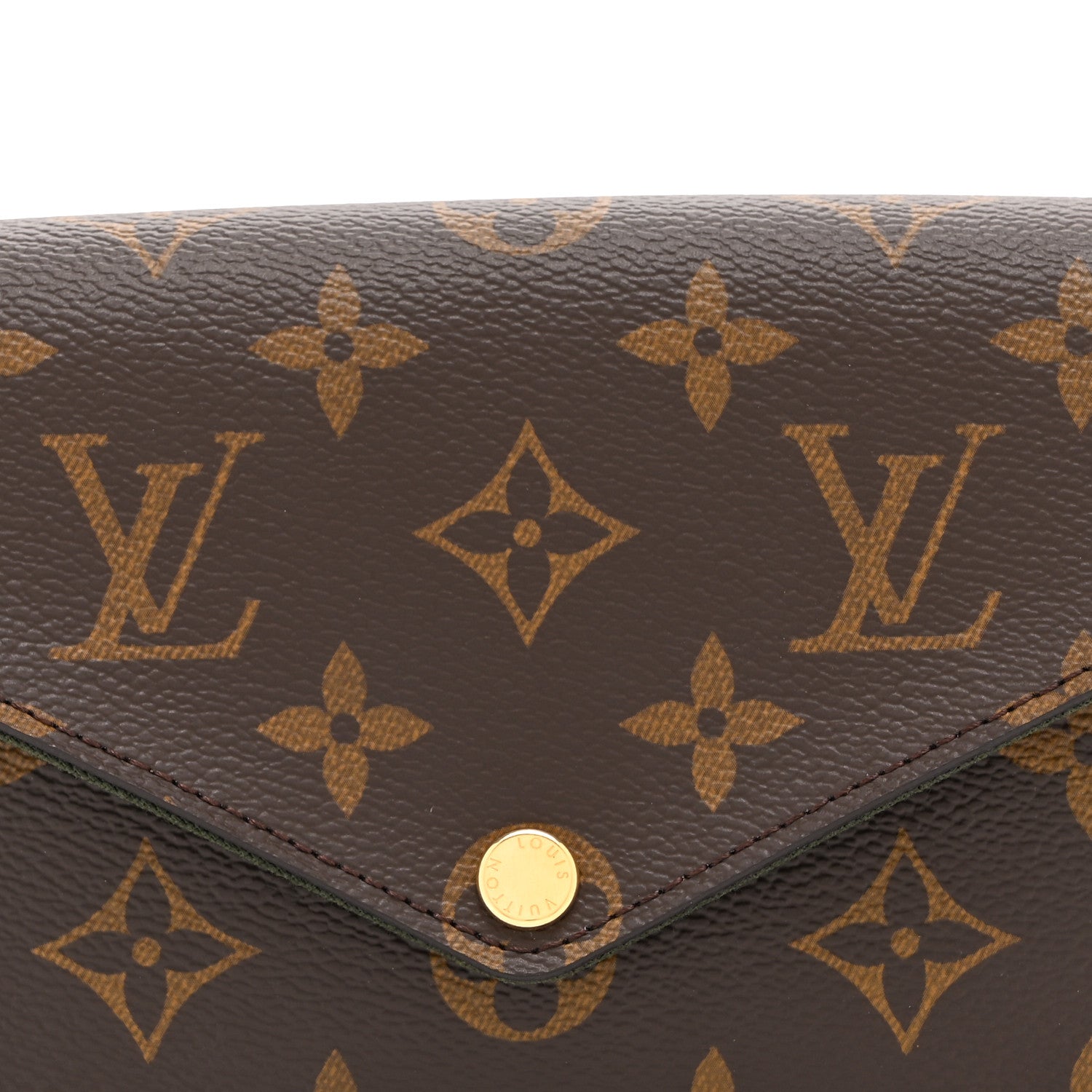 Louis Vuitton Monogram Felicie Strap & Go Kaki