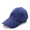 Louis Vuitton Cotton Monogram Essential Cap M Blue