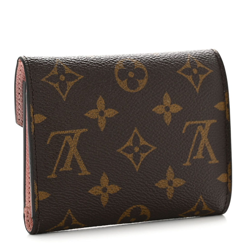 Louis Vuitton Monogram Victorine Wallet Rose Ballerine