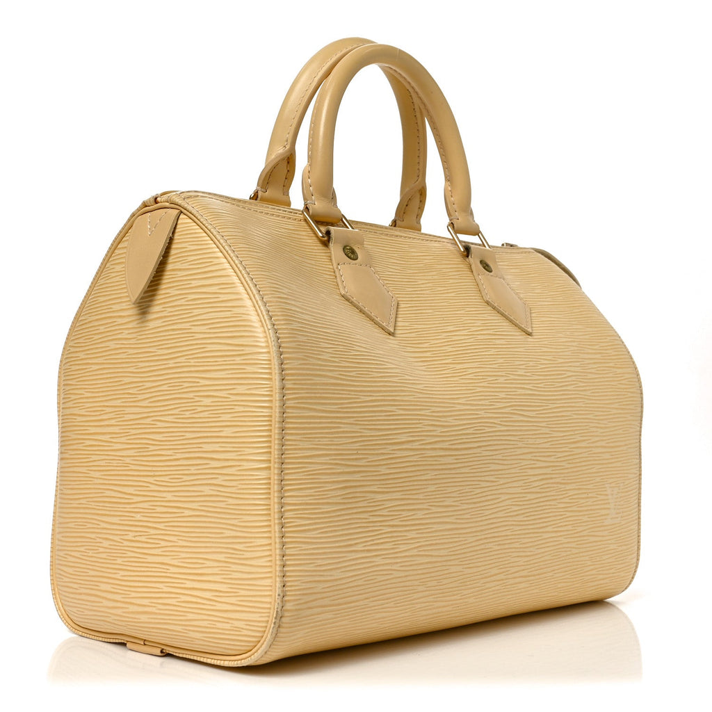 Louis Vuitton Epi Speedy 25 Vanilla