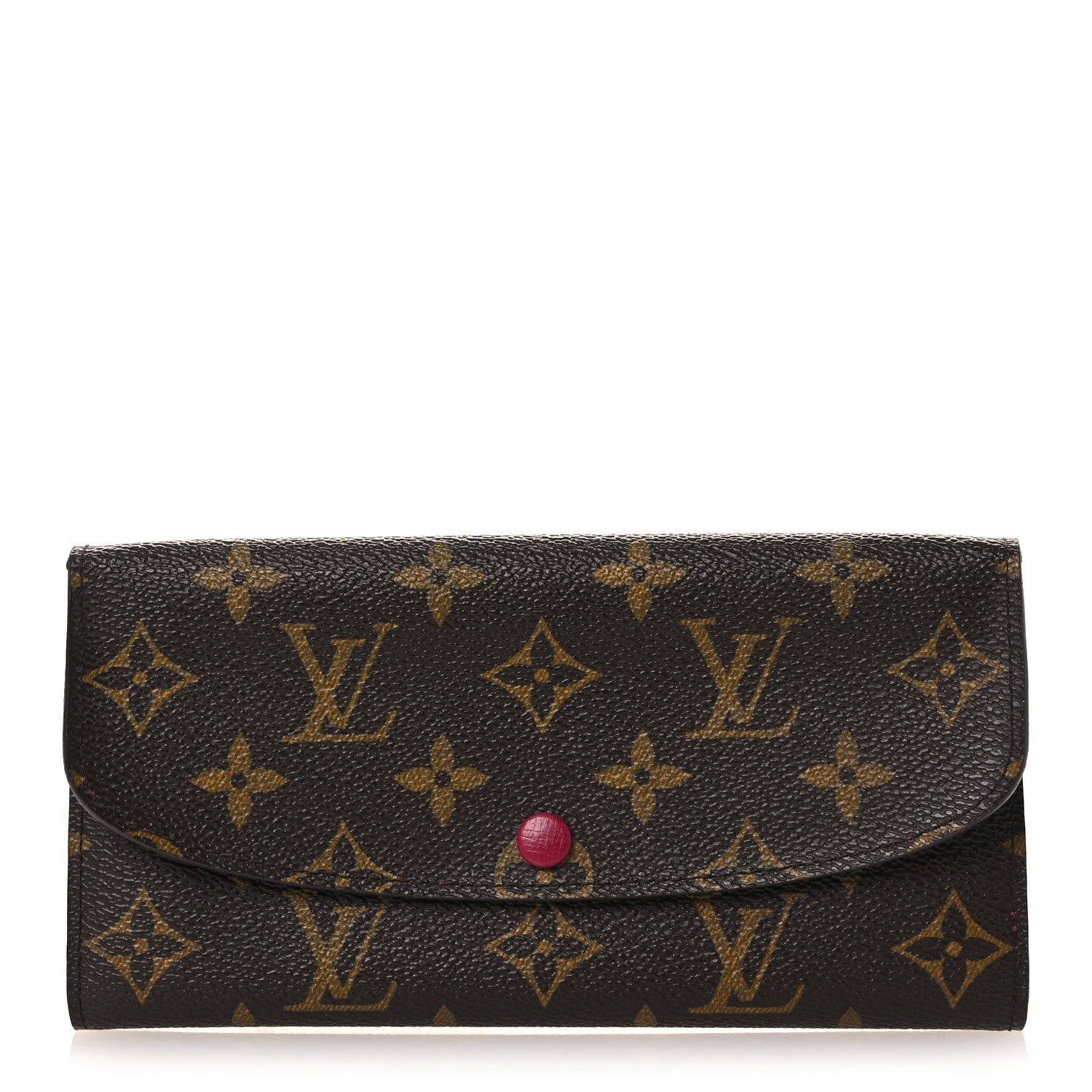Louis Vuitton Monogram Emilie Wallet Fuchsia