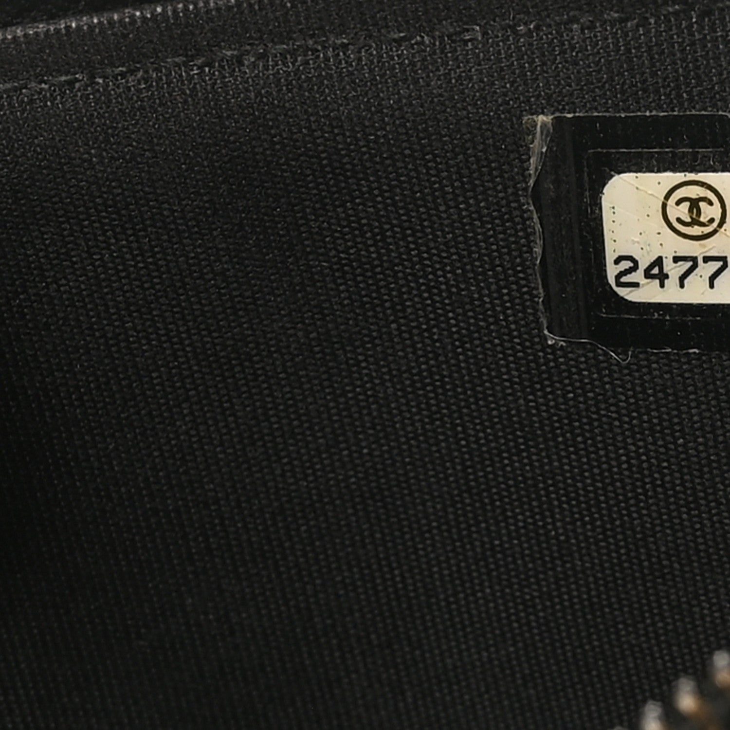 Chanel Lambskin Quilted Small Boy Clutch With Chain So Black