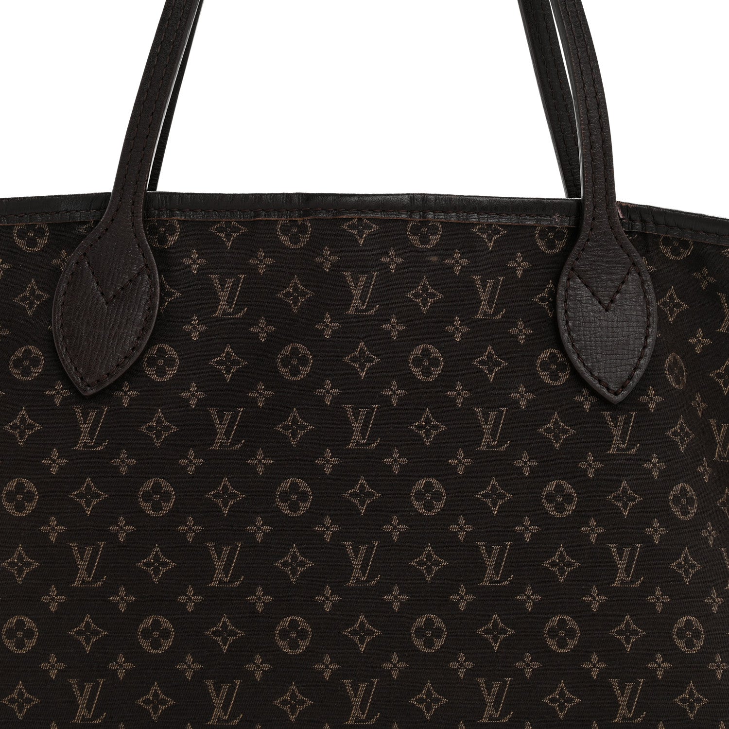 Louis Vuitton Monogram Idylle Neverfull MM Fusain