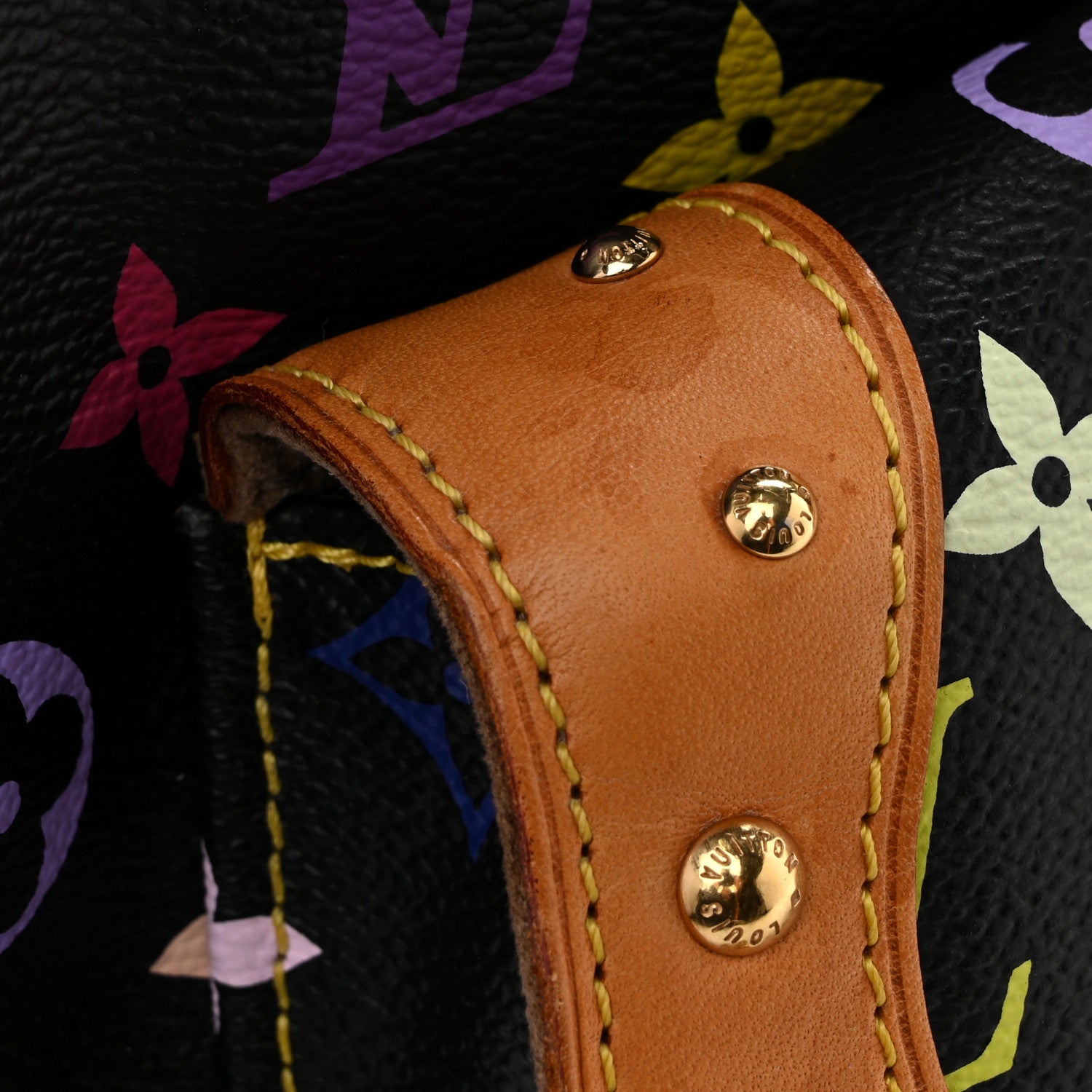 Louis Vuitton Monogram Multicolor Rita Black