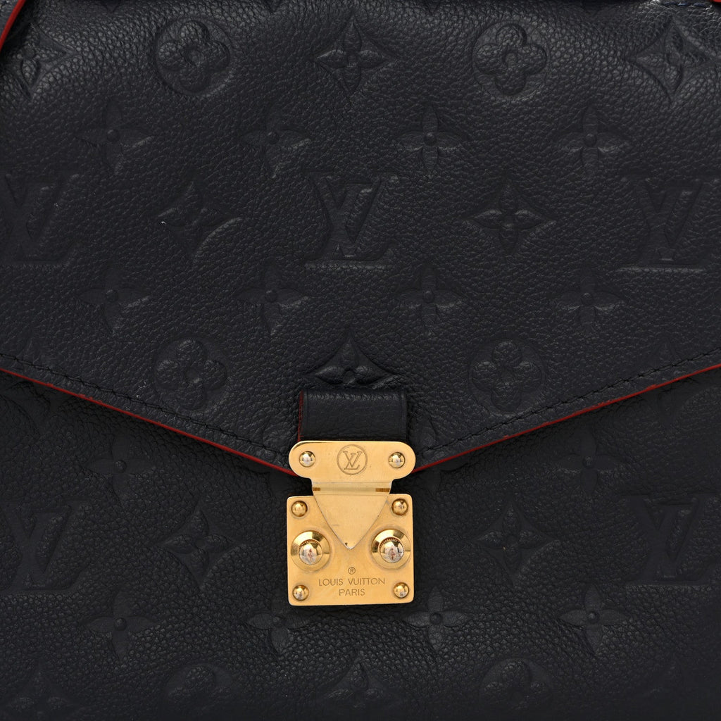 Louis Vuitton Empreinte Pochette Metis Marine Rouge