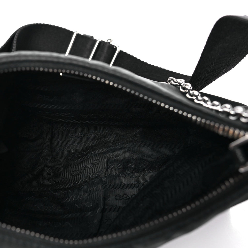Prada Re-Nylon Saffiano Re-Edition 2005 Shoulder Bag Black