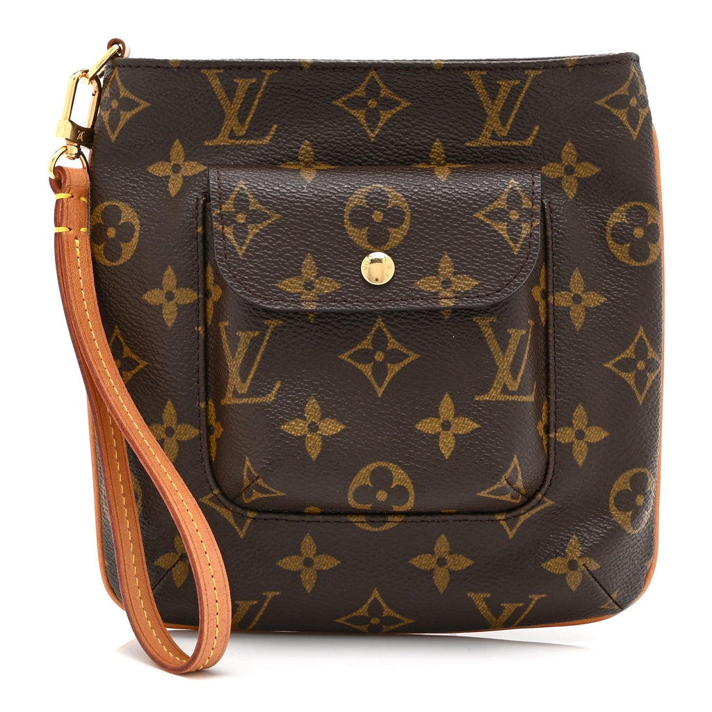 Louis Vuitton Monogram Partition Wristlet