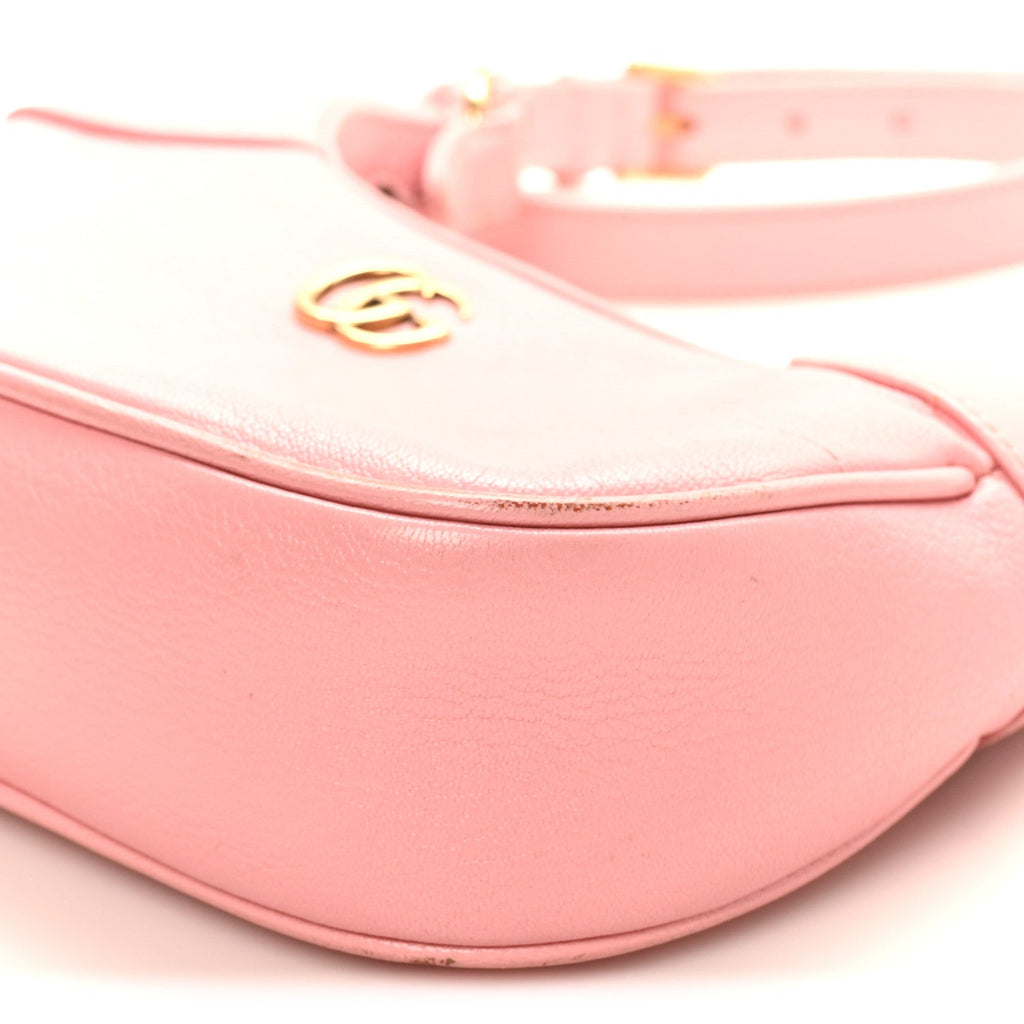 Gucci Goatskin Small Aphrodite Shoulder Bag Wild Rose