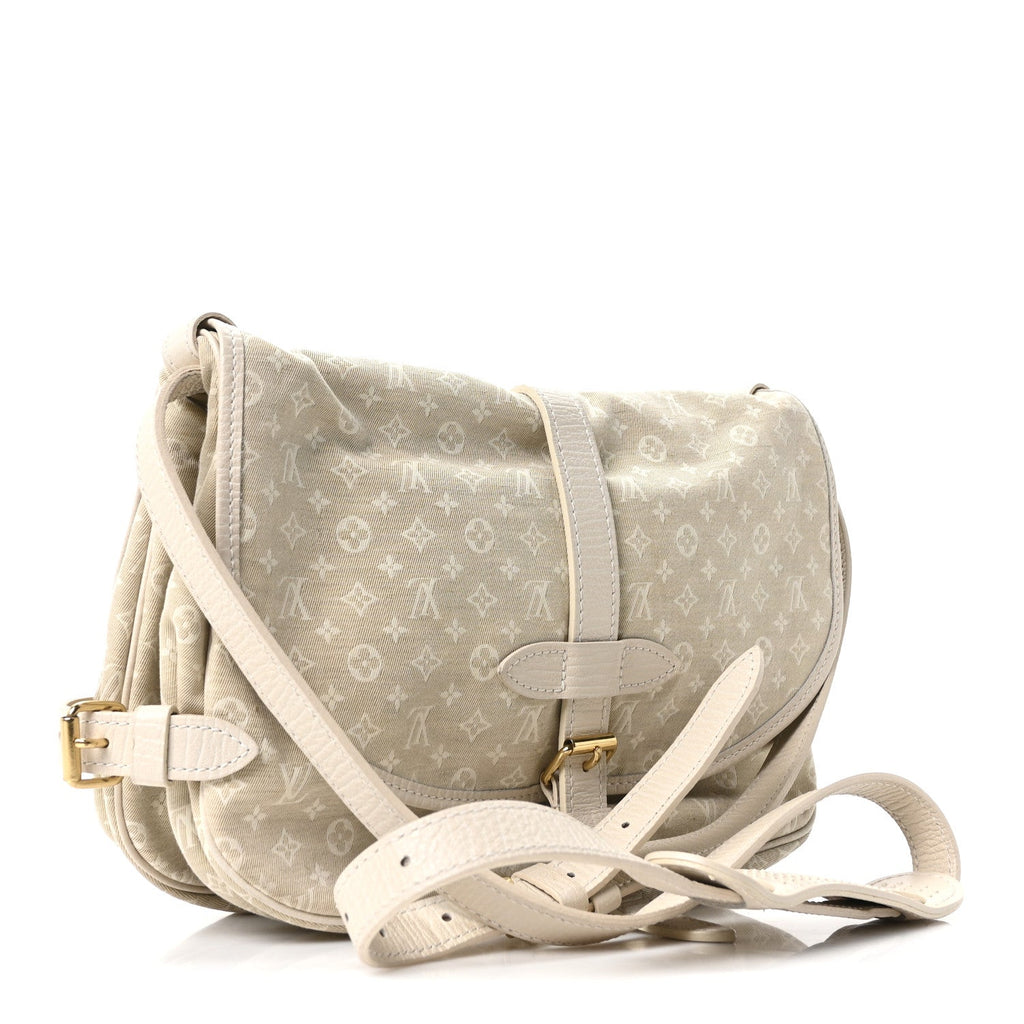 Louis Vuitton Monogram Mini Lin Saumur Dune
