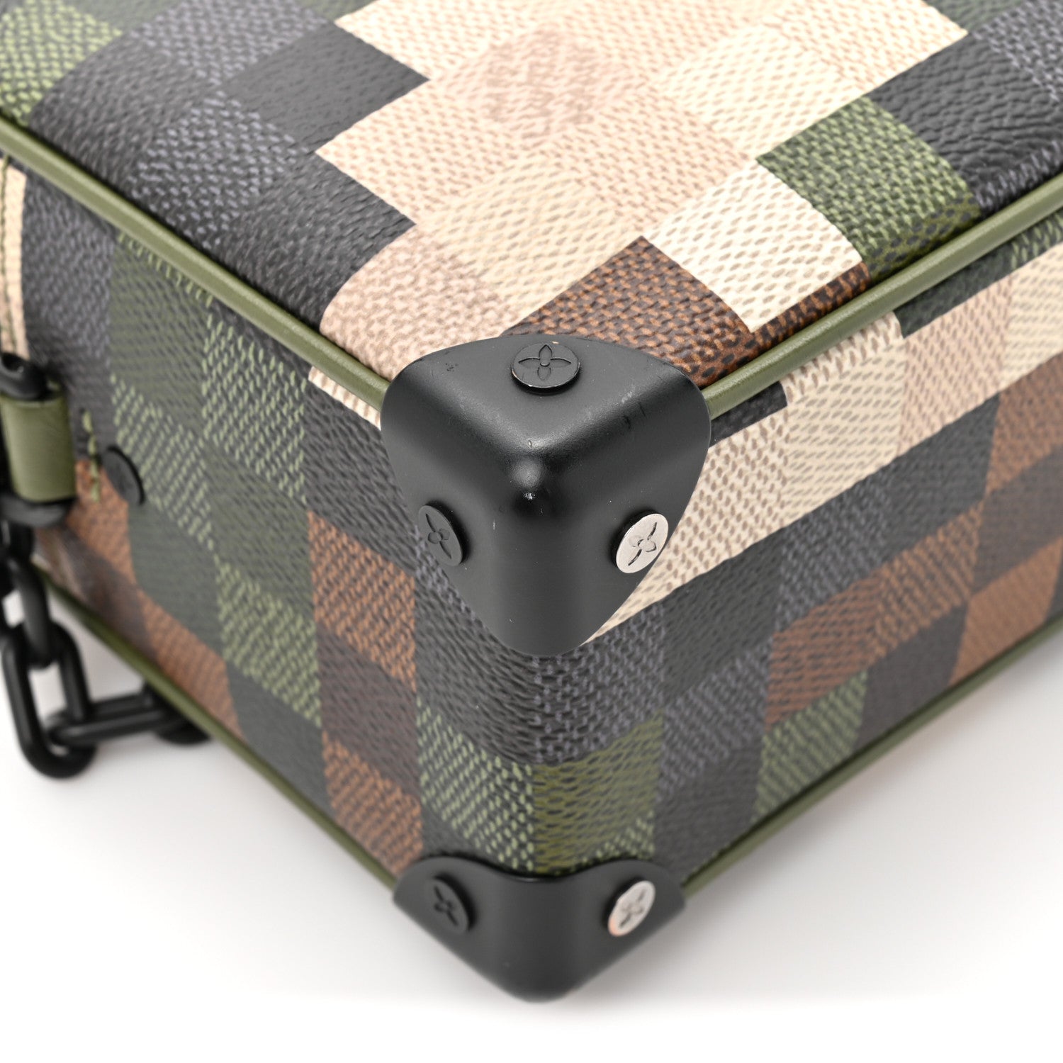 Louis Vuitton Damoflage Mini Soft Trunk Green