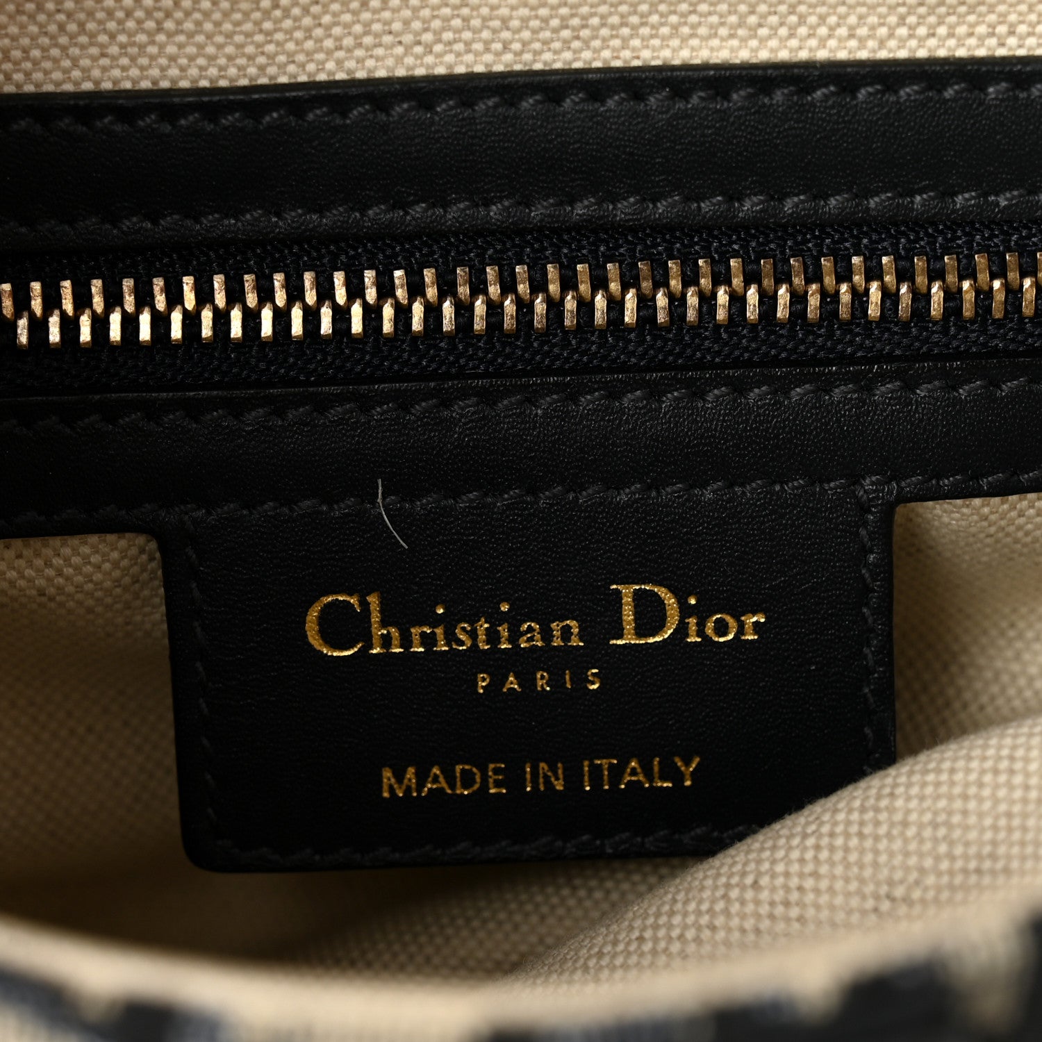 Christian Dior Oblique Saddle Bag Blue