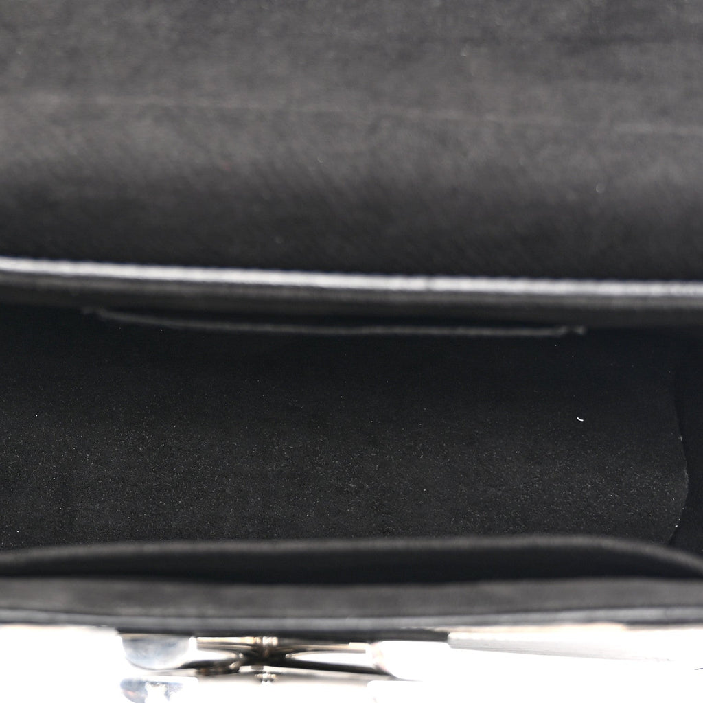 Louis Vuitton Epi Monogram Twist Shoulder Bag MM Black