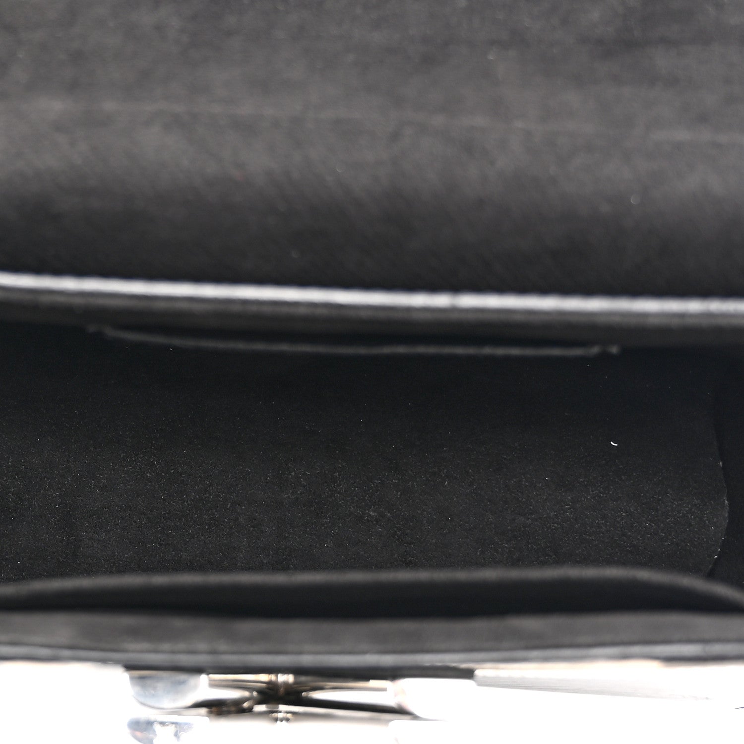 Louis Vuitton Epi Monogram Twist Shoulder Bag MM Black