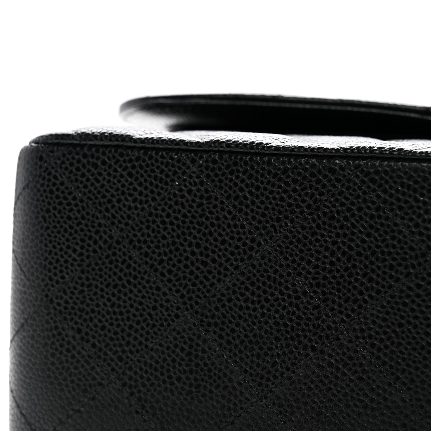 Chanel Caviar Quilted Jumbo Double Flap Black