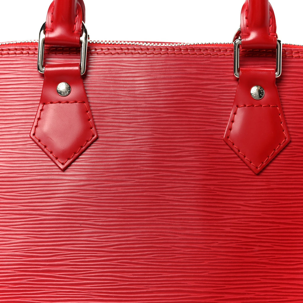 Louis Vuitton Epi Alma PM Castillan Red