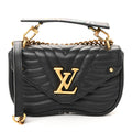 Louis Vuitton Calfskin New Wave Chain PM Black