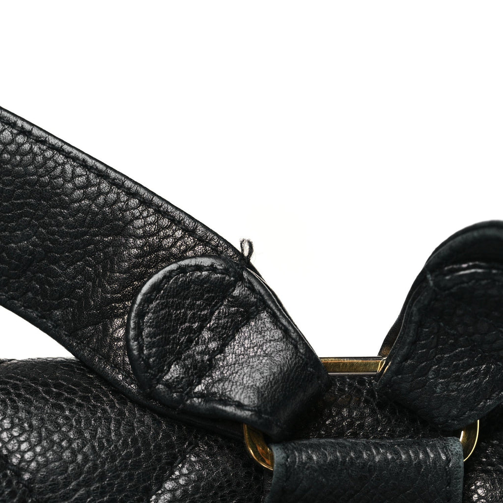 Chanel Caviar Quilted Backpack Black