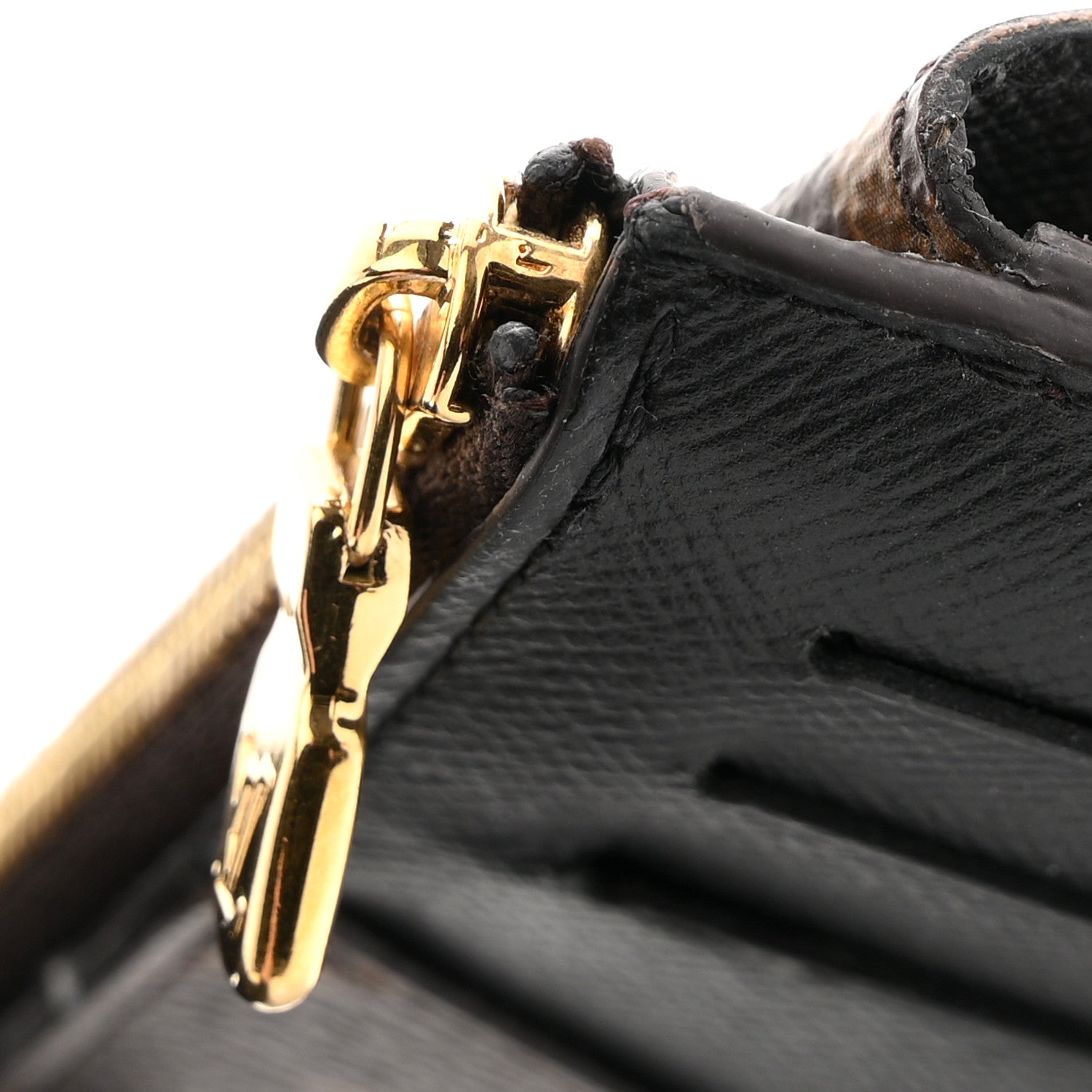 Louis Vuitton Monogram Recto Verso Card Holder Black