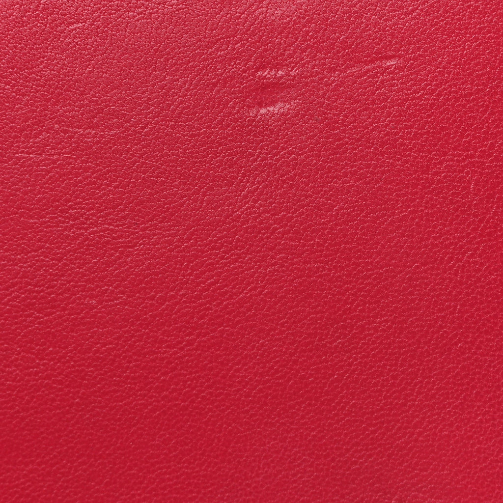 Chanel Sheepskin Chevron Quilted Vintage Mademoiselle Wallet On Chain WOC Dark Pink