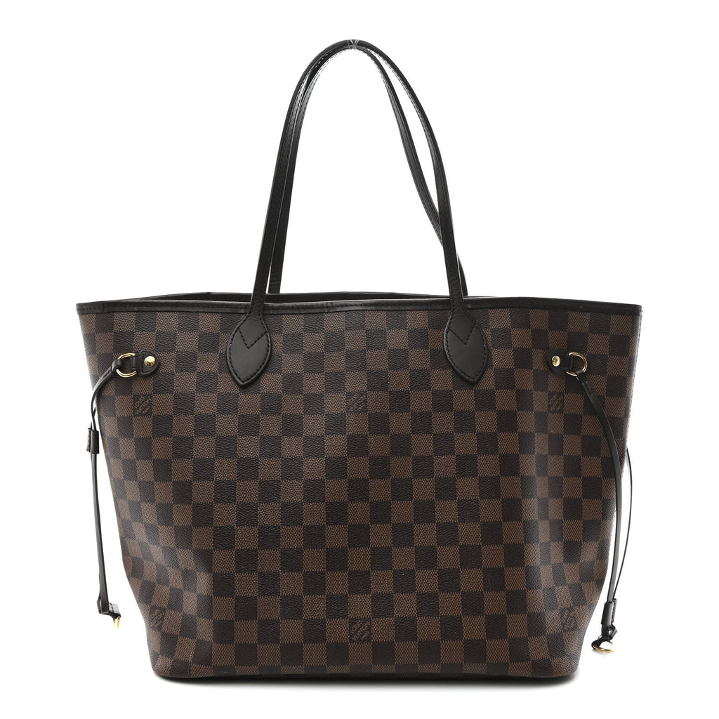 Louis Vuitton Damier Ebene Neo Neverfull MM Rose Ballerine