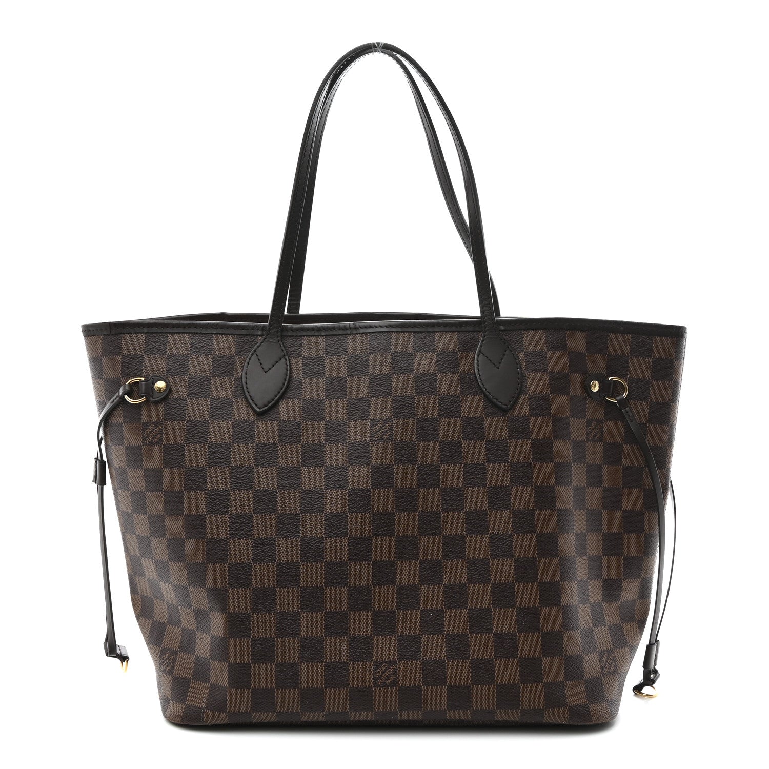 Louis Vuitton Damier Ebene Neo Neverfull MM Rose Ballerine