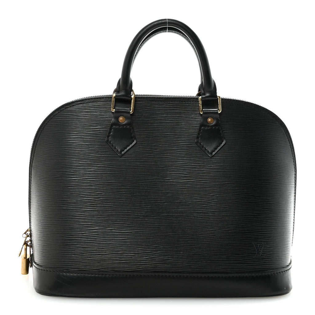 Louis Vuitton Epi Alma PM  Black