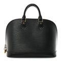 Louis Vuitton Epi Alma PM  Black