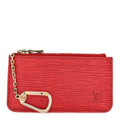 Louis Vuitton Epi Key Pouch Castillan Red