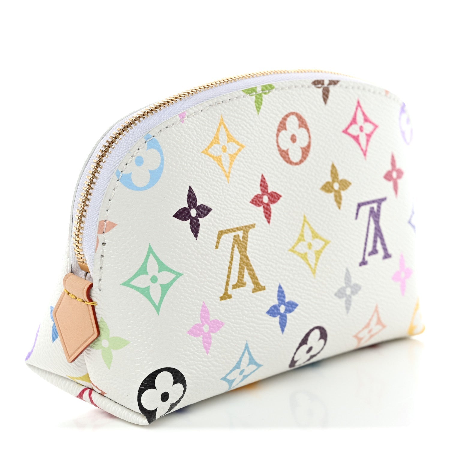 Louis Vuitton LV X TM Monogram Multicolor Cosmetic Pouch PM White