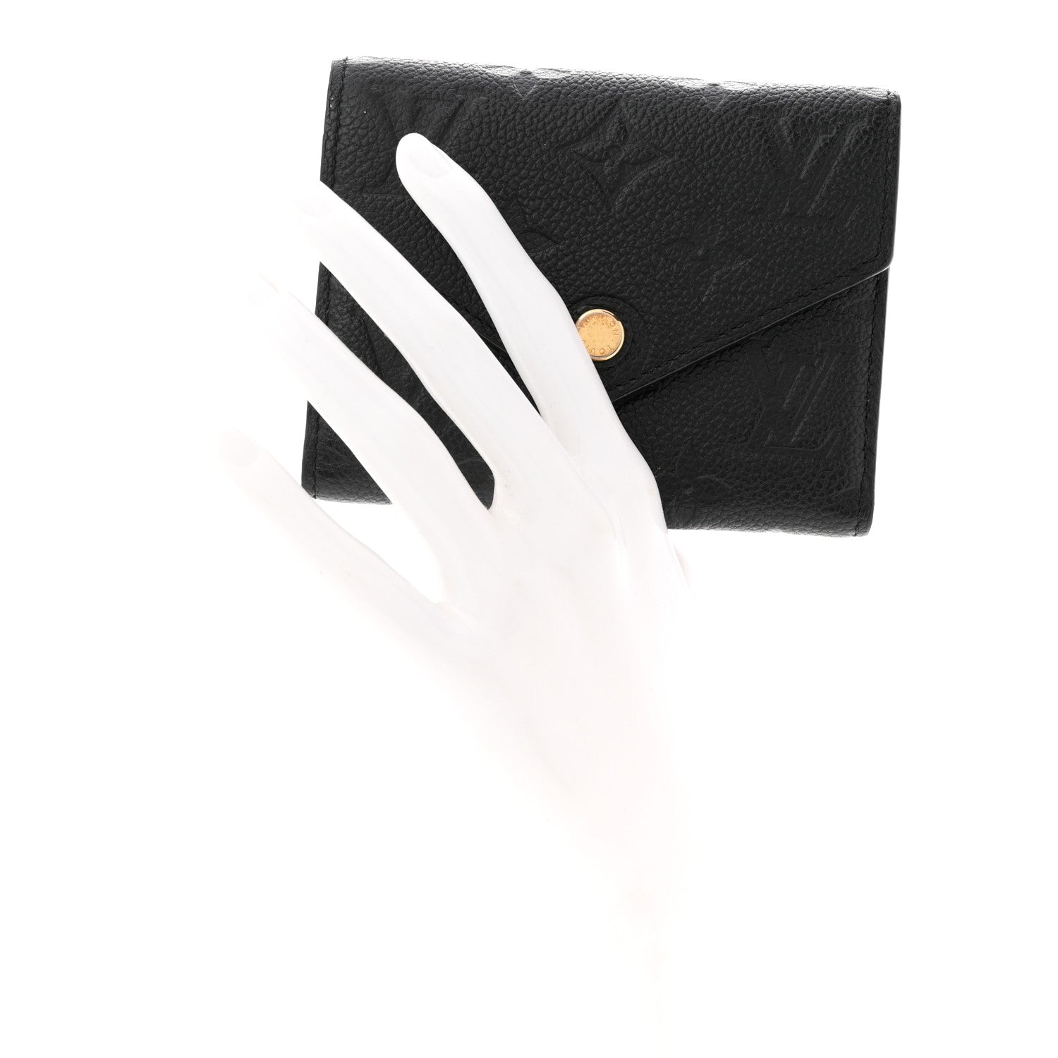 Louis Vuitton Empreinte Victorine Wallet Black