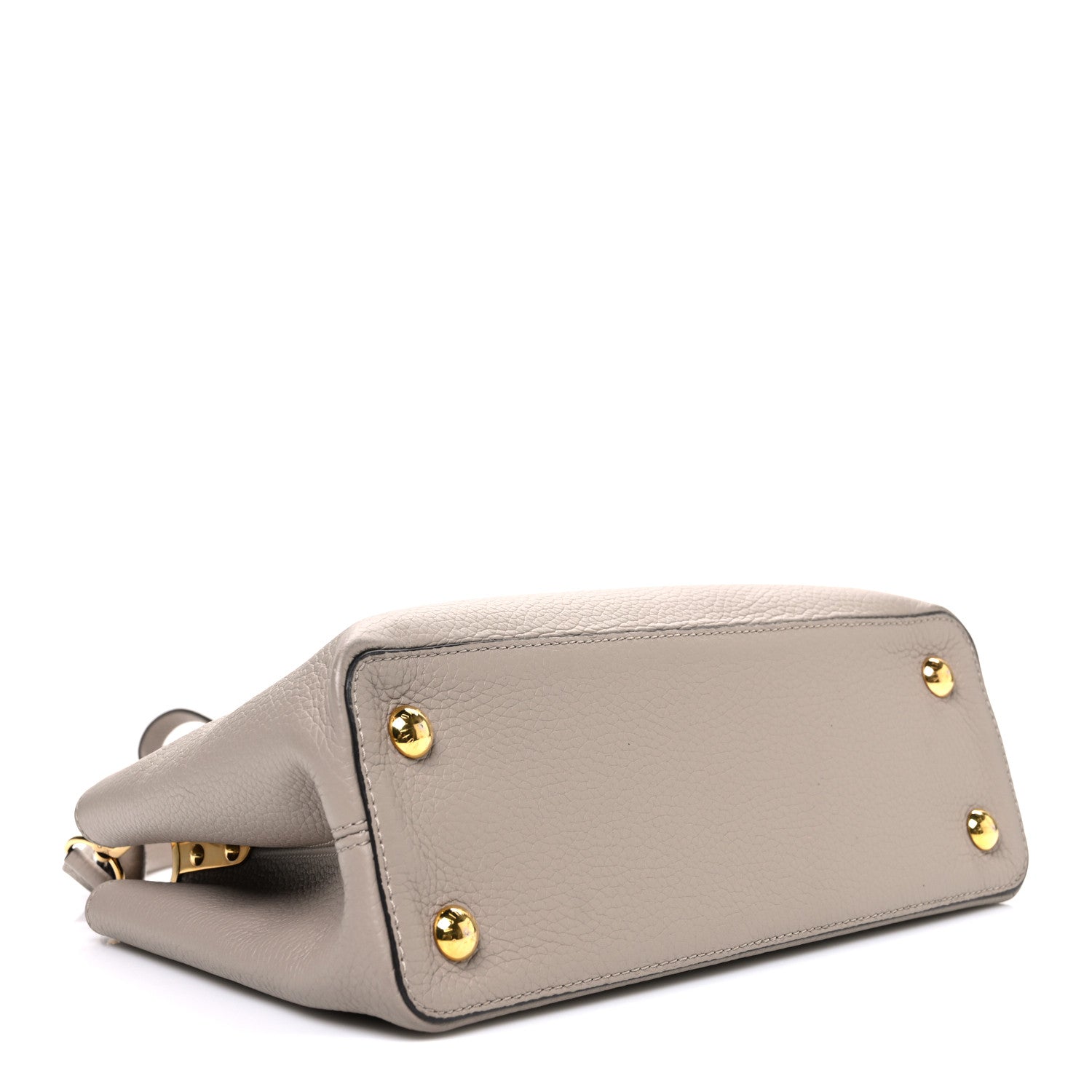 Louis Vuitton Taurillon Capucines PM Galet