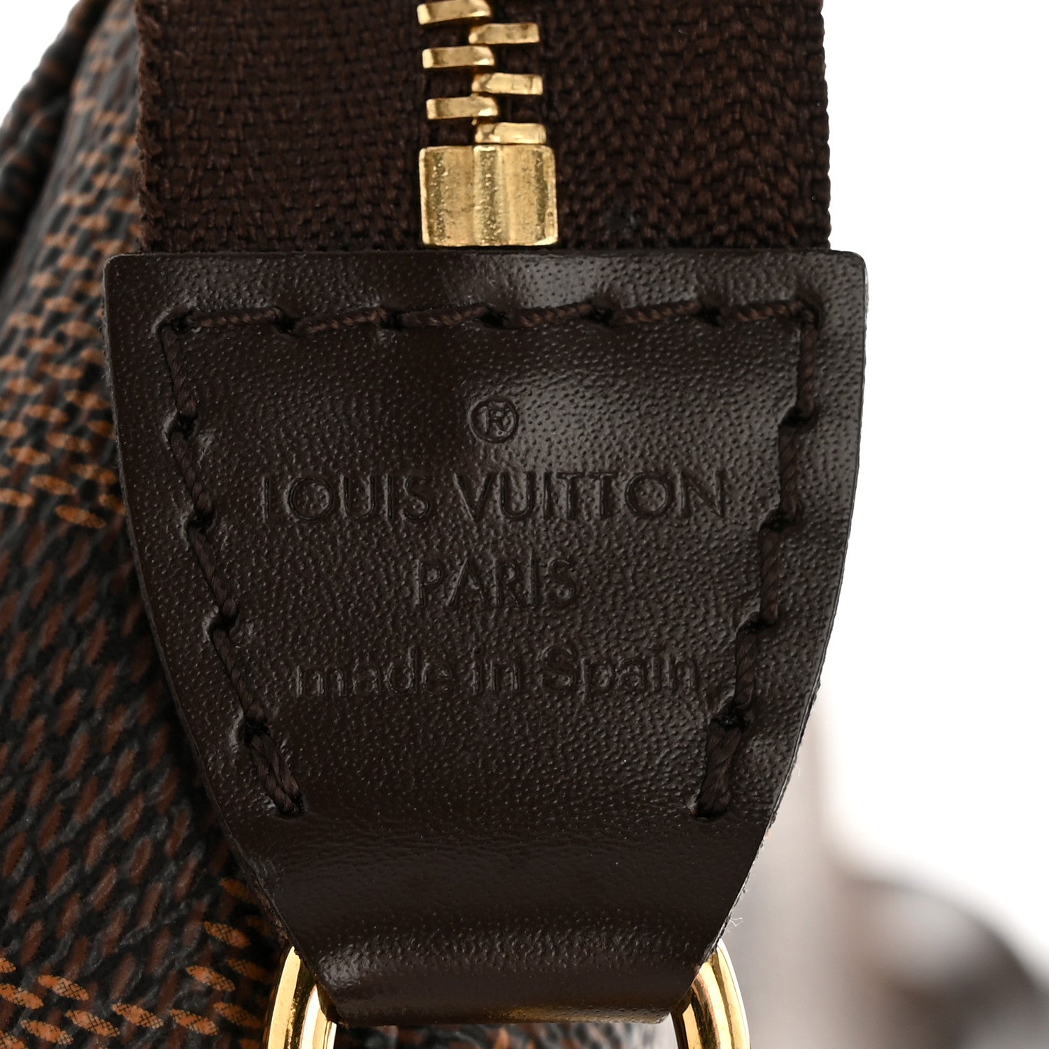 Louis Vuitton Damier Ebene Pochette Accessories NM