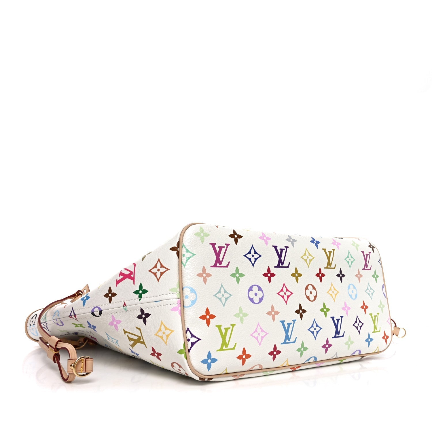 Louis Vuitton LV X TM Monogram Multicolor Neverfull MM White