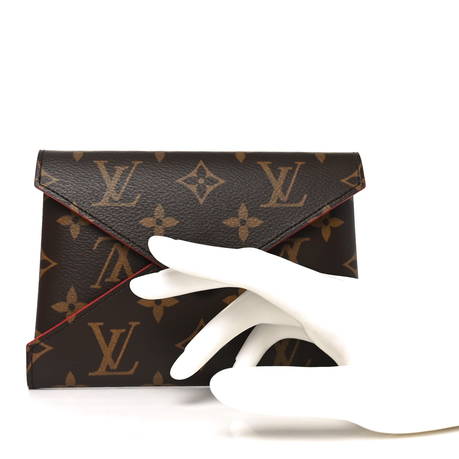 Louis Vuitton Monogram Medium Kirigami Pochette Insert Coquelicot