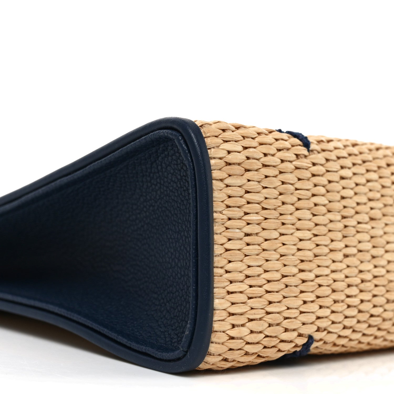 Louis Vuitton Raffia Calfskin Monogram Giant Toiletry Pouch 26 Blue