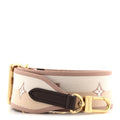 Louis Vuitton Jacquard Speedy Bandouliere 20 Shoulder Strap Beige Brown