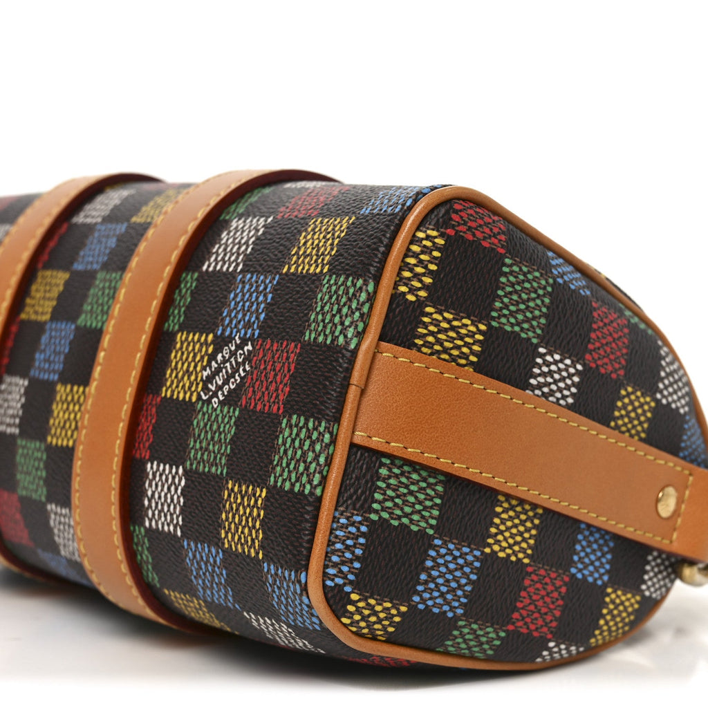 Louis Vuitton LV Vers Damier Ebene Keepall Bandouliere 25