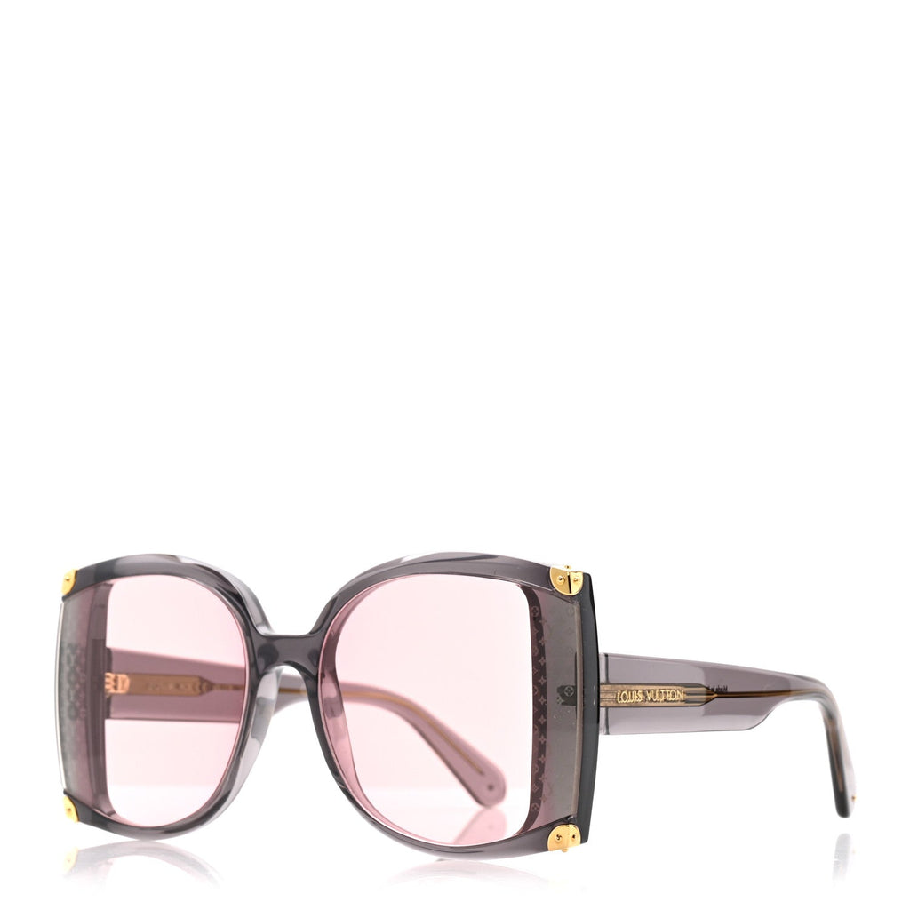 Louis Vuitton Monogram Acetate Nylon In The Mood For Love Sunglasses Z1296W Pink