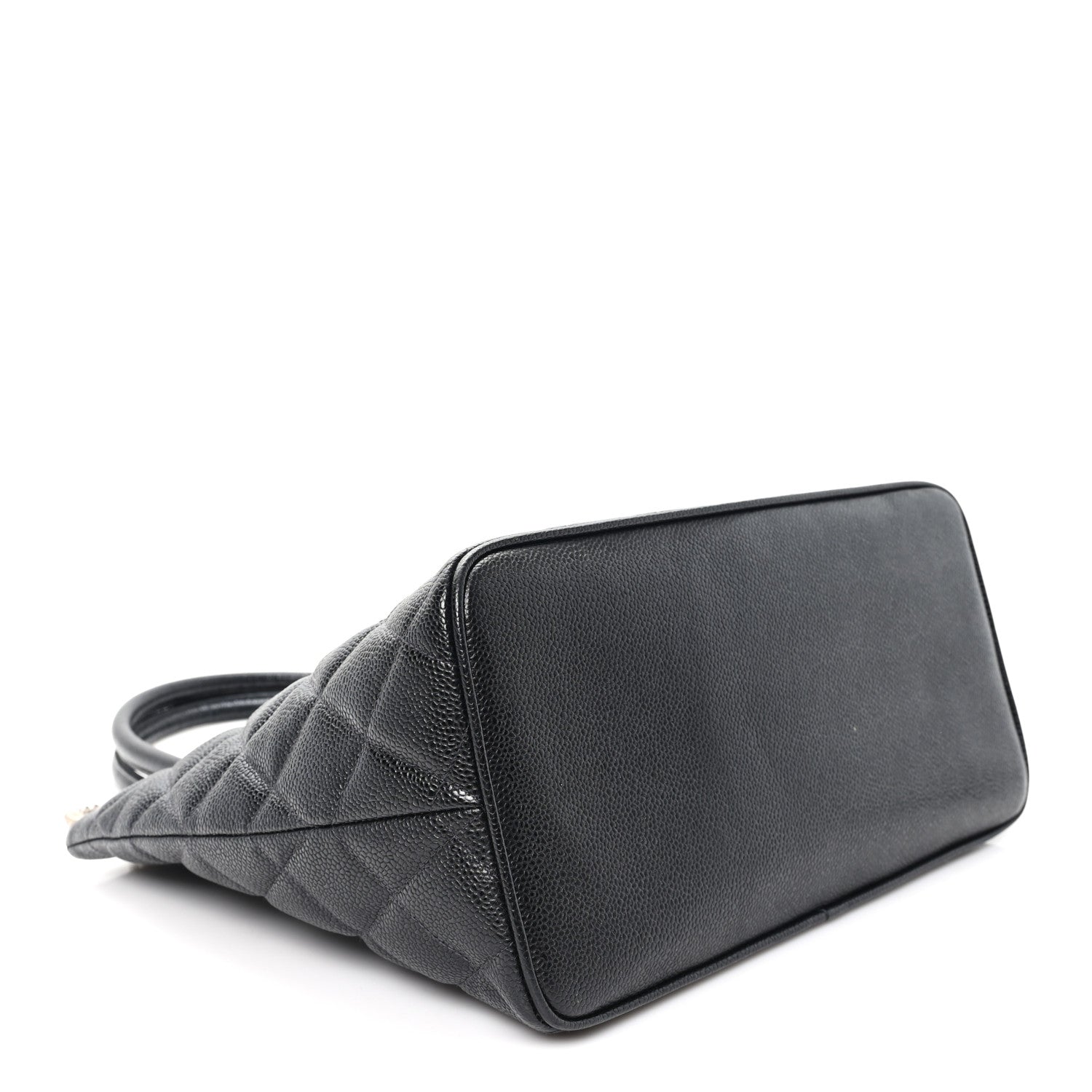 Chanel Caviar Quilted Medallion Tote Black