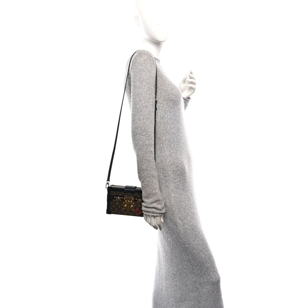 Louis Vuitton Monogram Petite Malle Black