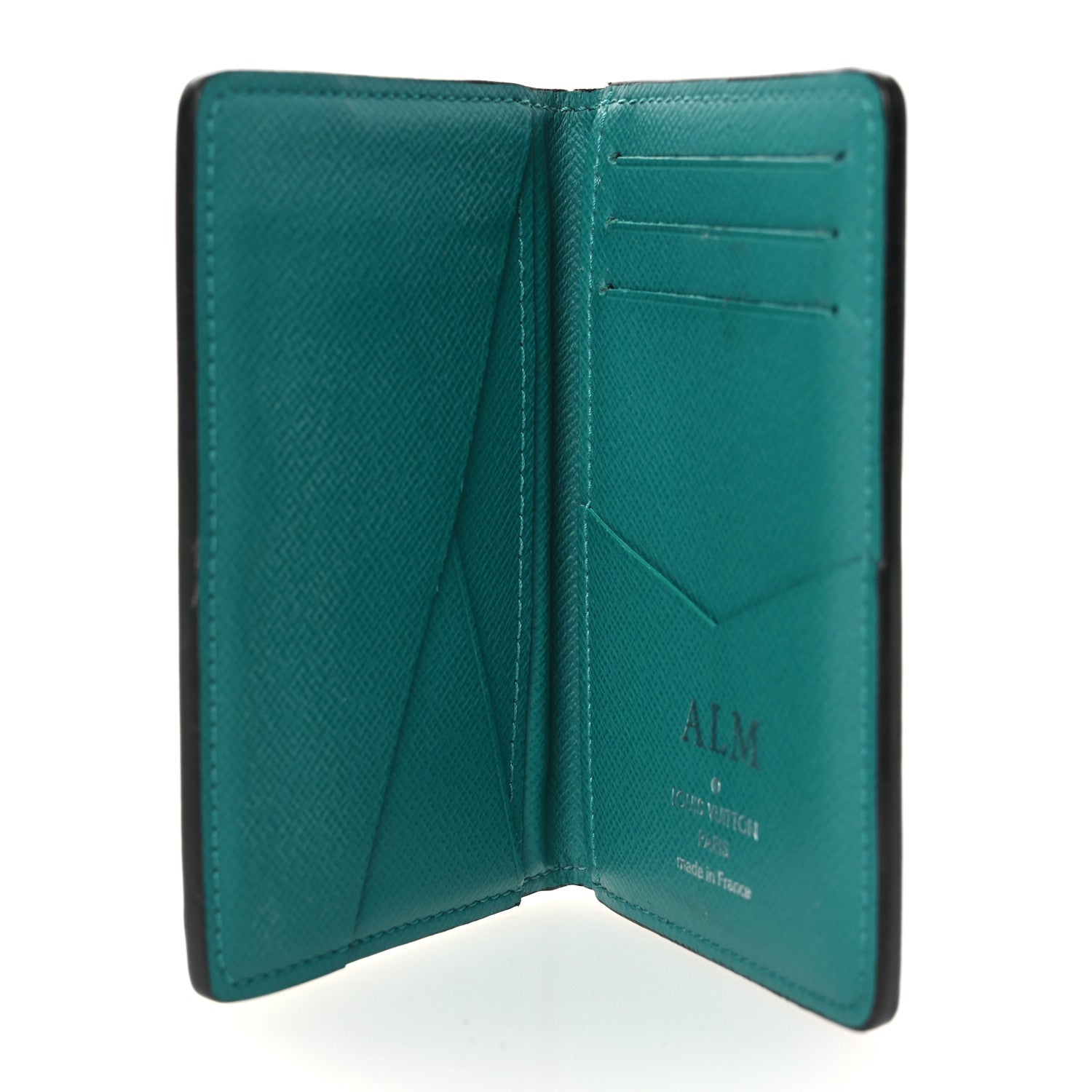Louis Vuitton Monogram Taiga Pocket Organizer Vert